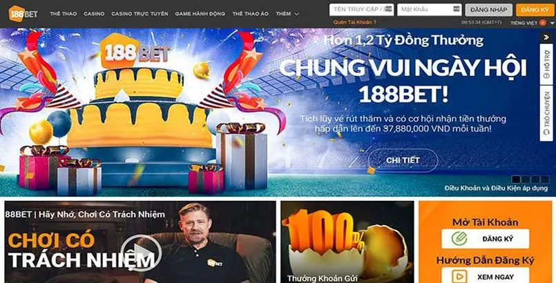 Review nhà cái 188BET uy tín hàng đầu thị trường 