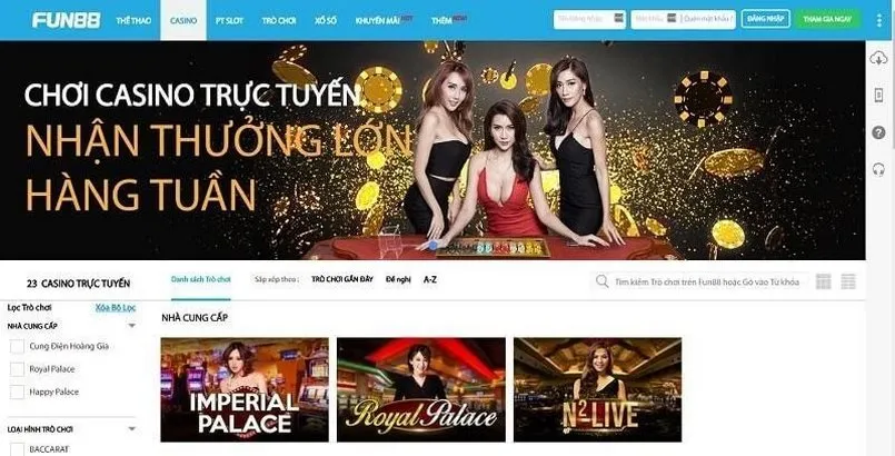 Có nhiều lý do để tham gia cá cược tại FUN88